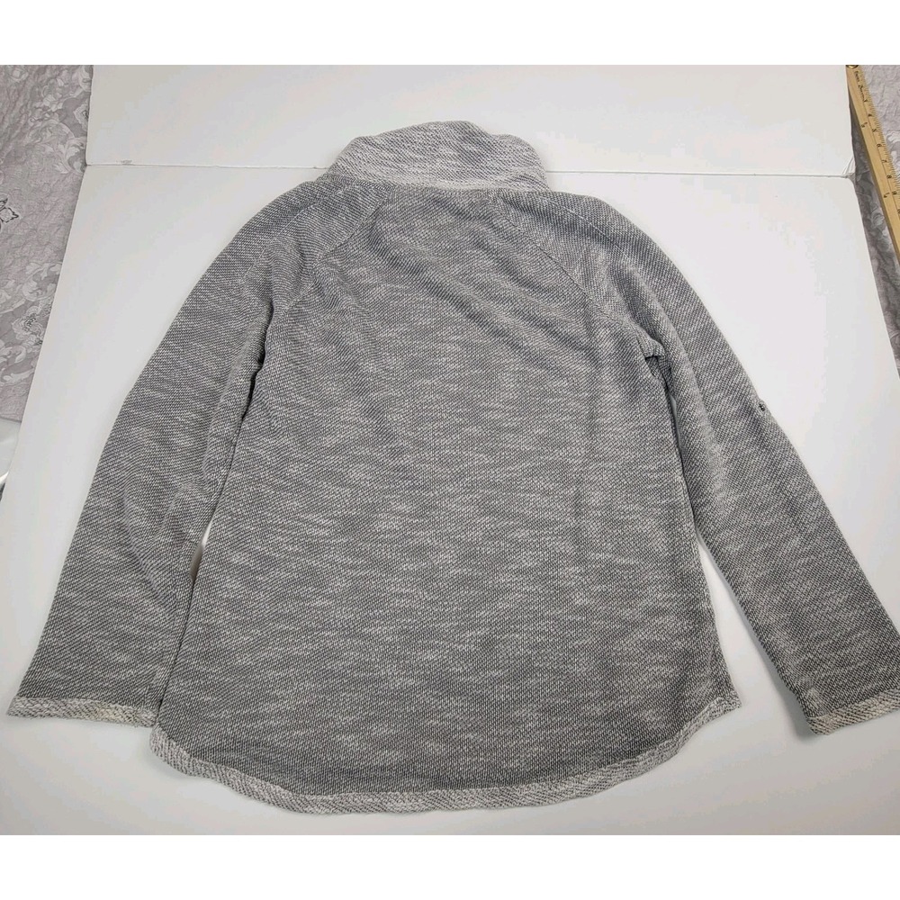 KENSIE Performance Cowl Neck Sweater Quick Dry XL Roll Sleeve Kangaroo Pocket - Picture 5 of 5